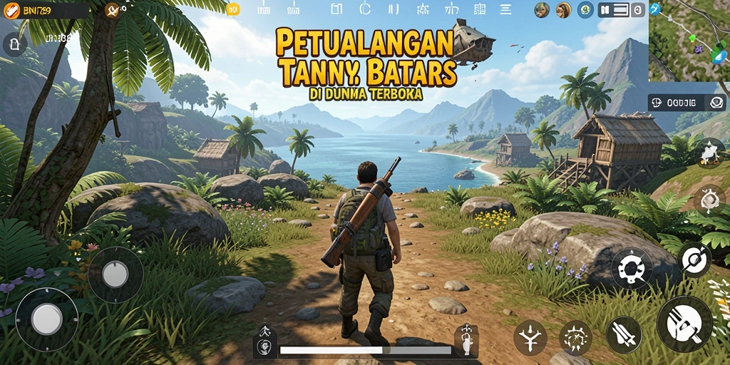 Tampilan gameplay BNI789 yang mengesankan di dunia terbuka.