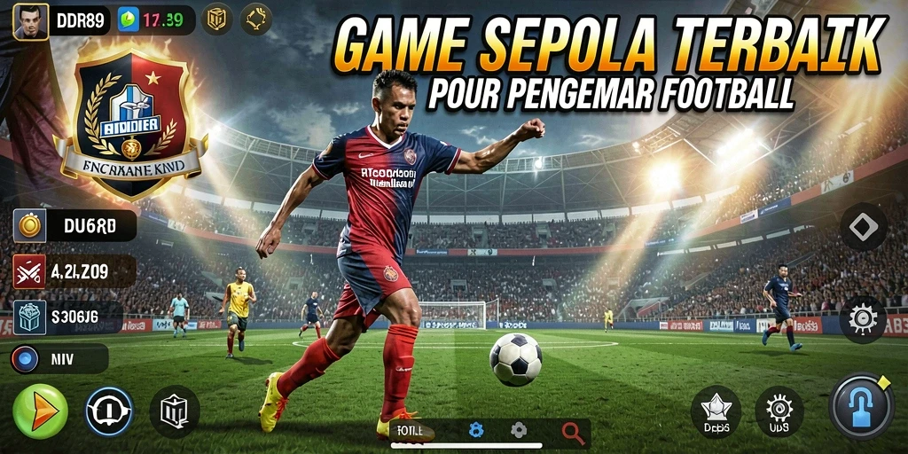 Tampilan menarik dari gameplay sepak bola IDR89 dengan aksi mendebarkan di lapangan.