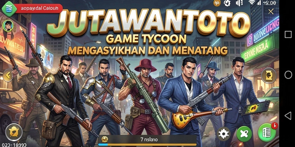 Tampilan gameplay JUTAWANTOTO yang seru dan realistis.