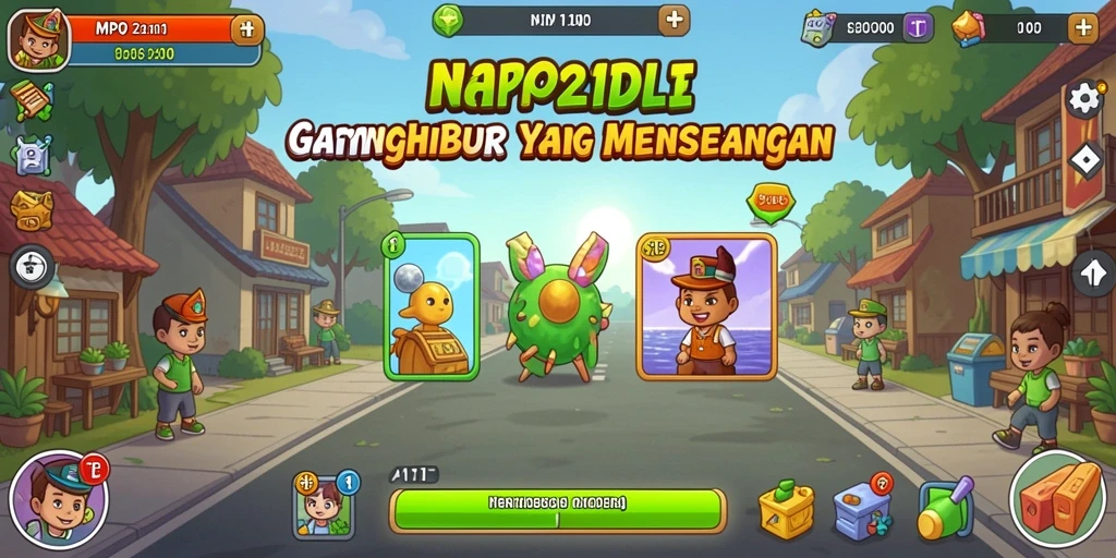 Tampilan gameplay MPO2121 yang menarik dan menyenangkan saat dimainkan.