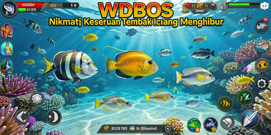 Tampilan gameplay WDBOS yang penuh warna dan mengasyikkan.