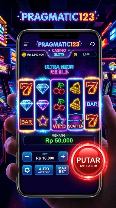 Pengguna sedang menelusuri aplikasi di pragmatic123.
